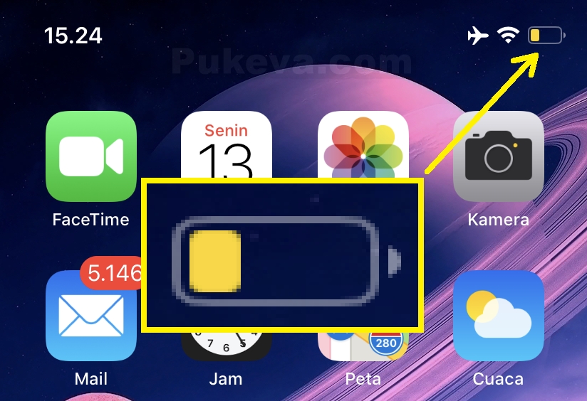 Kenapa Baterai IPhone Berubah Warna Kuning? Tenang Ini Penjelesan