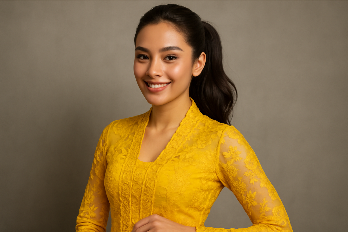 gaya rambut untuk kebaya